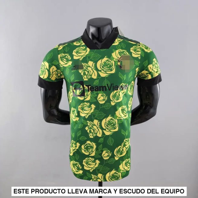 Camiseta Manchester United Edicion Especial Rosa Verde Player